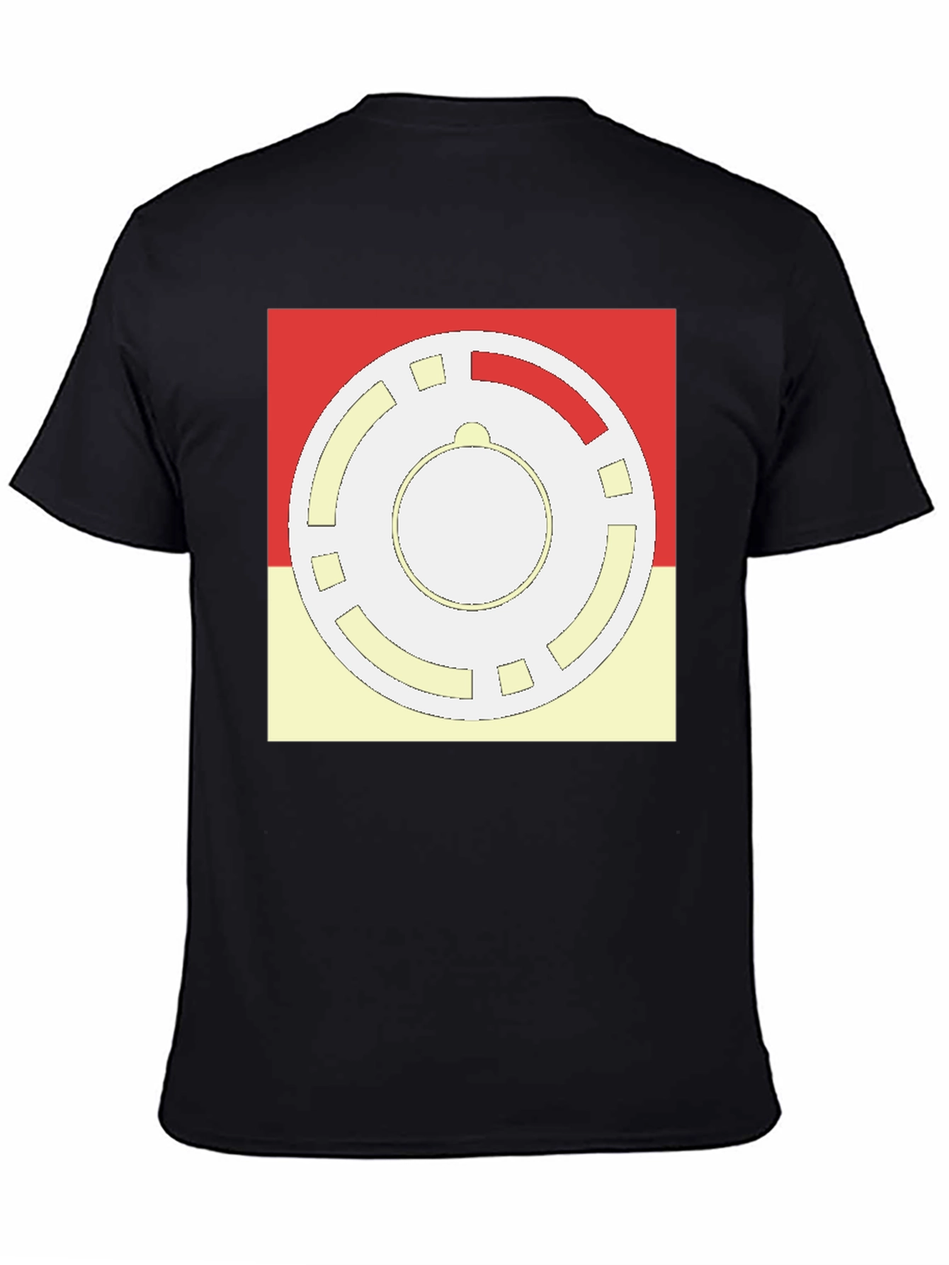 Geometric Pattern Graphic Tee
