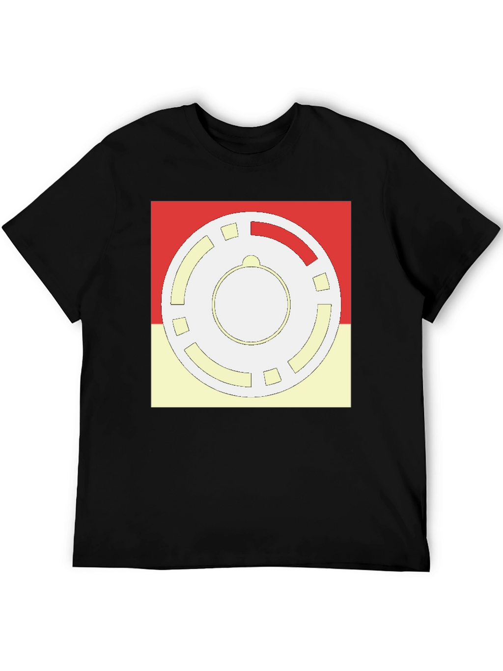 Geometric Pattern Graphic Tee