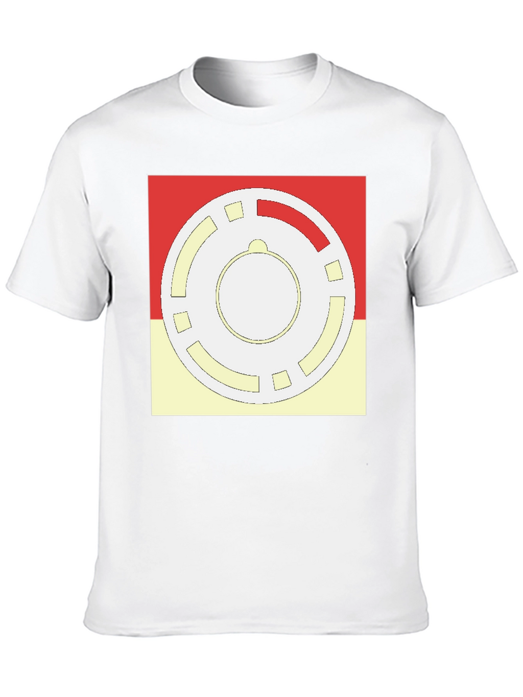 Geometric Pattern Graphic Tee