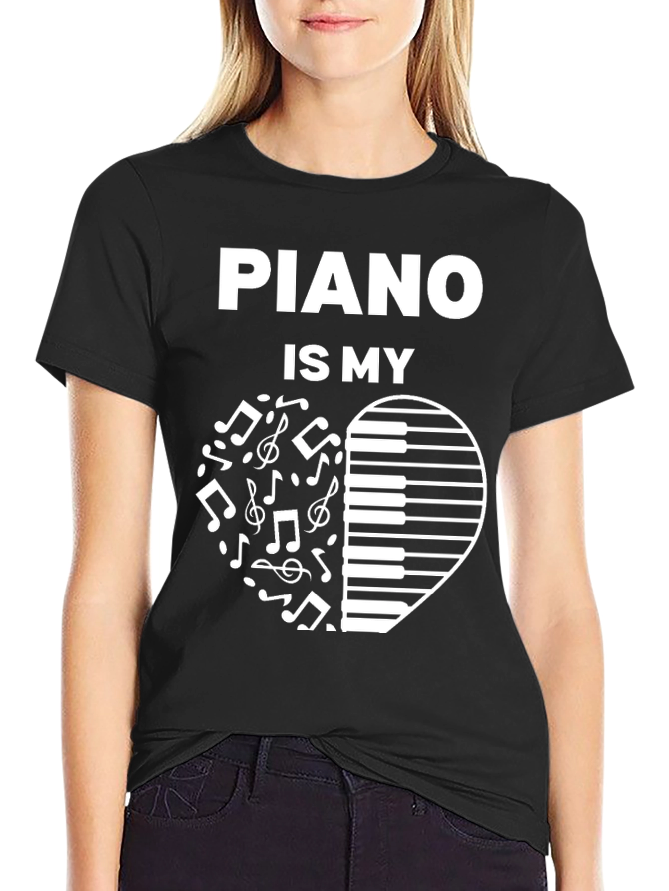 Piano Is My Heart T-Shirt