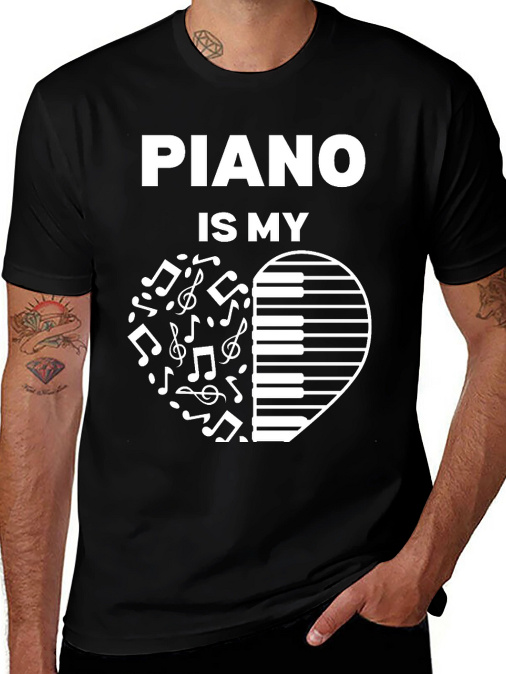 Piano Is My Heart T-Shirt