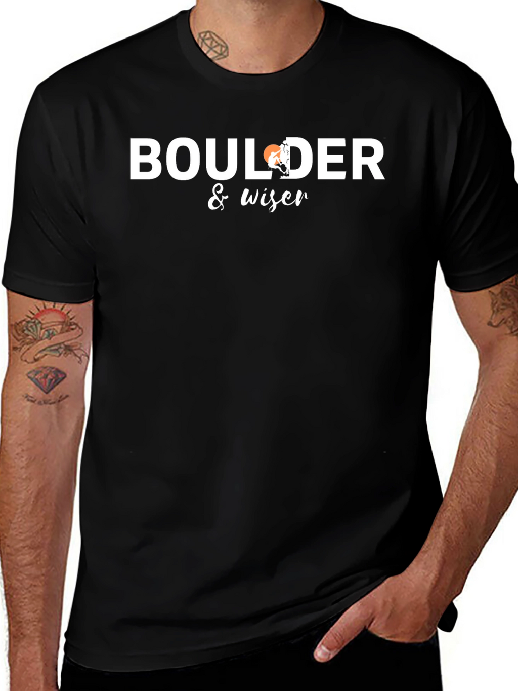Boulder & Wiser Black Graphic T-Shirt