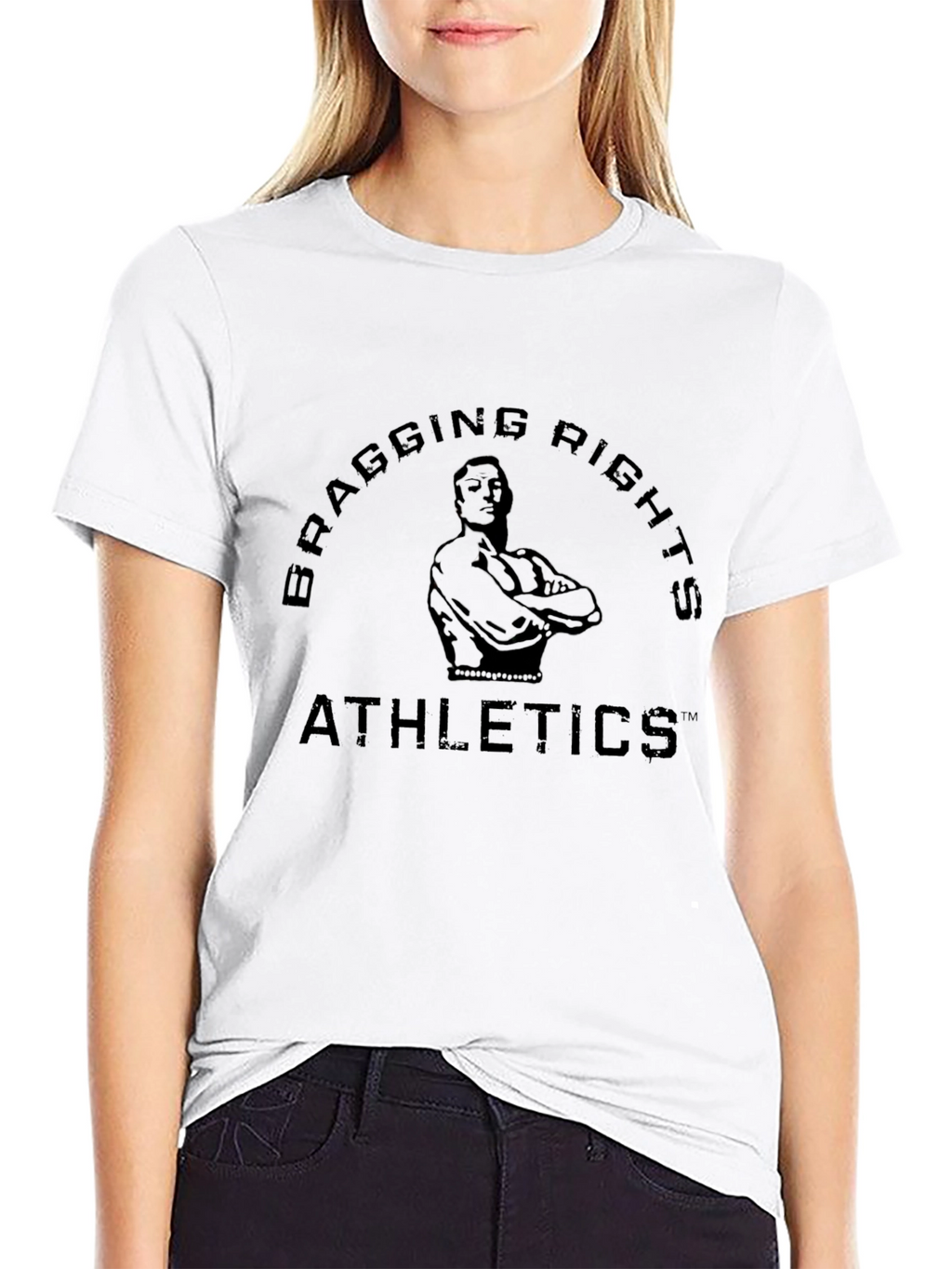 Bragging Rights Athletics Black Graphic T-Shirt