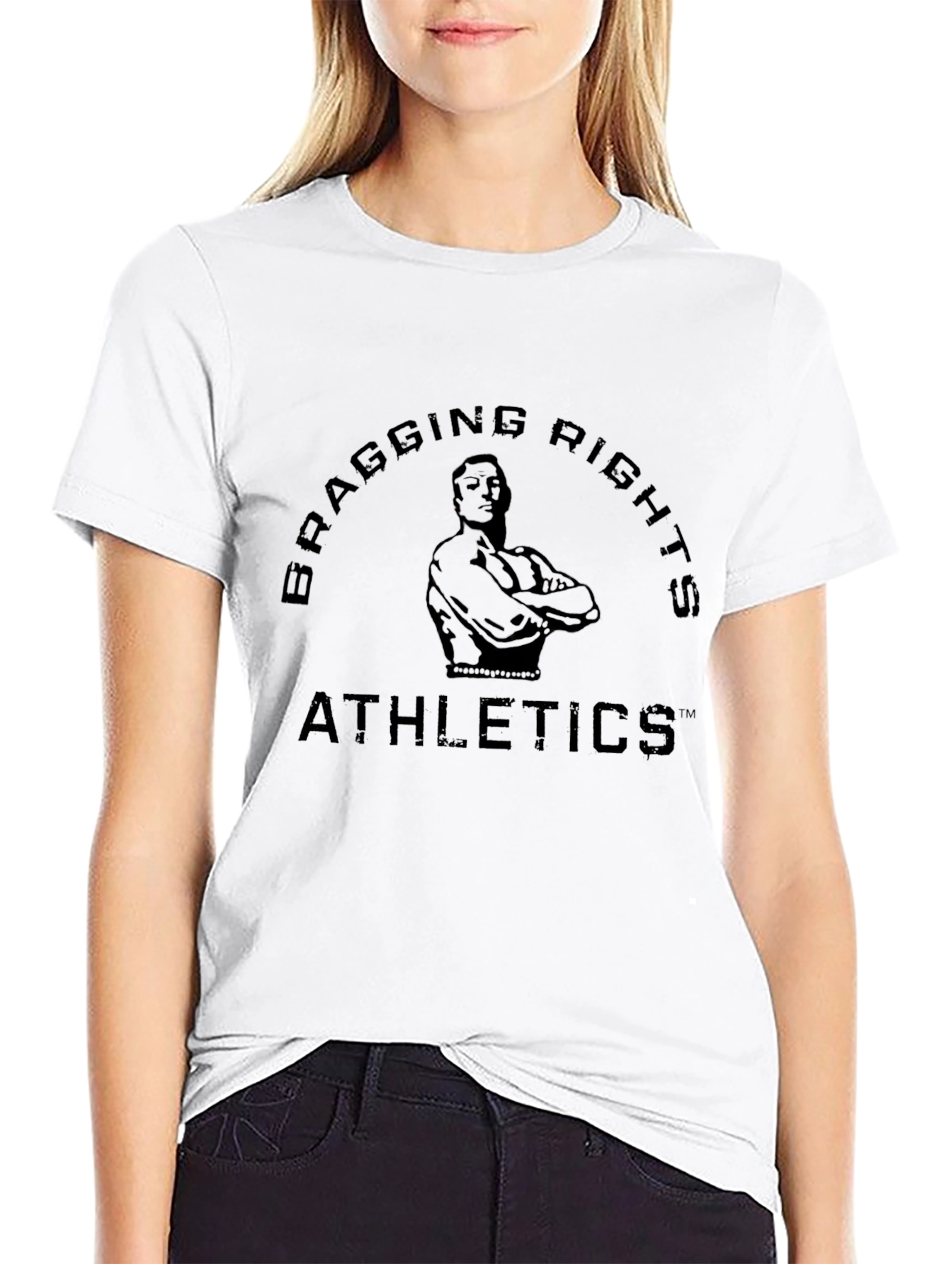 Bragging Rights Athletics Black Graphic T-Shirt