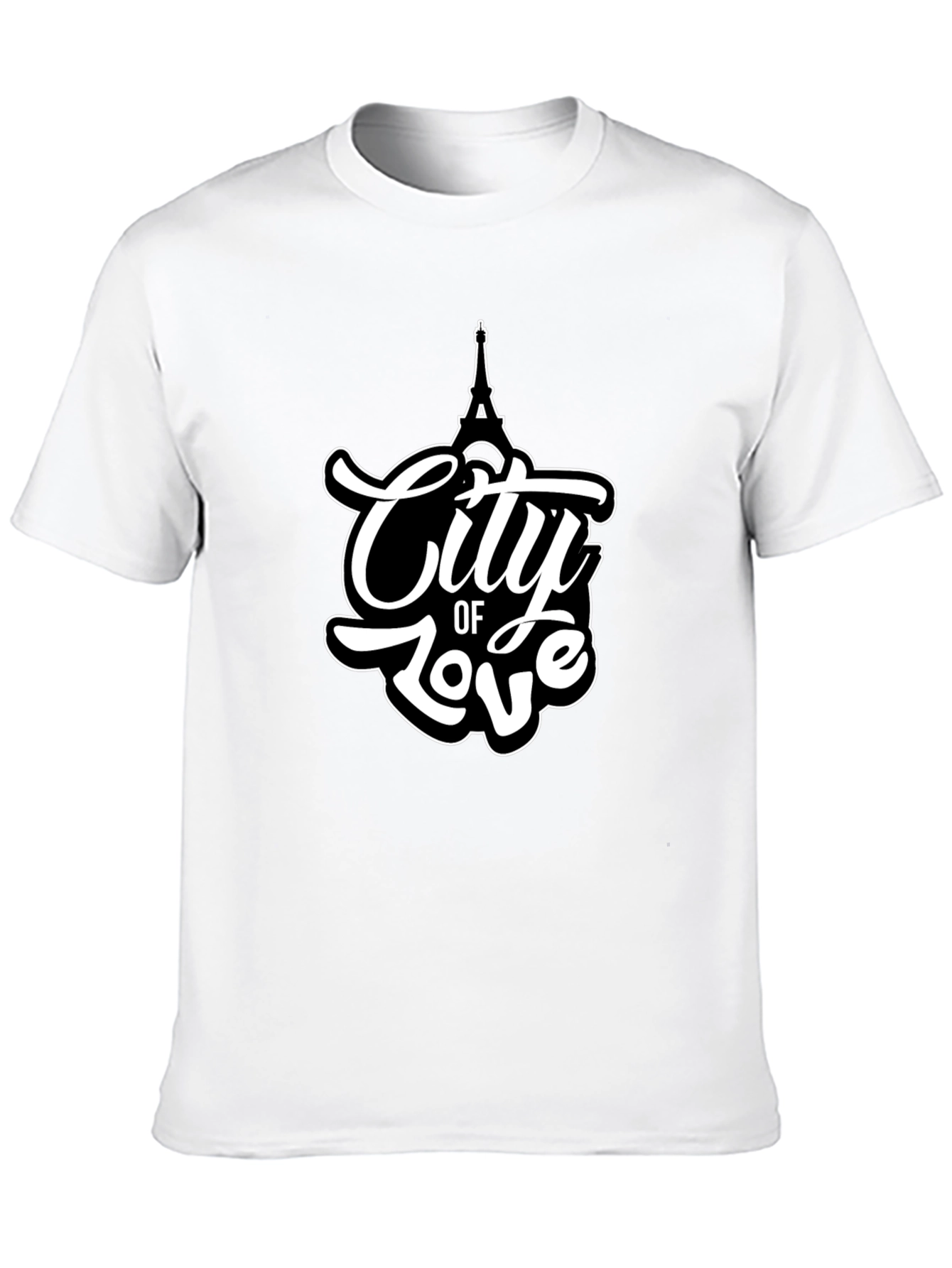 City of Love Eiffel Tower Graphic Tee