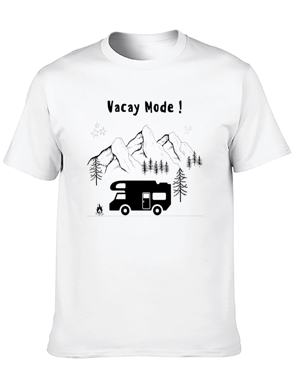 Vacay Mode Camping RV T-Shirt