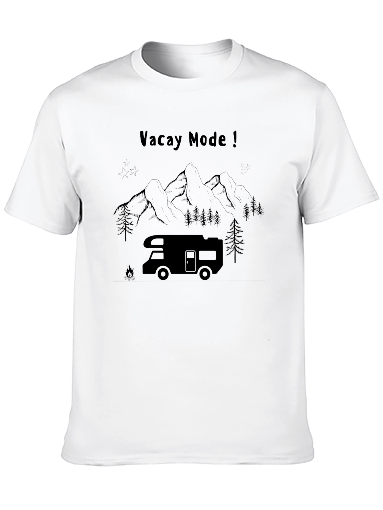 Vacay Mode Camping RV T-Shirt