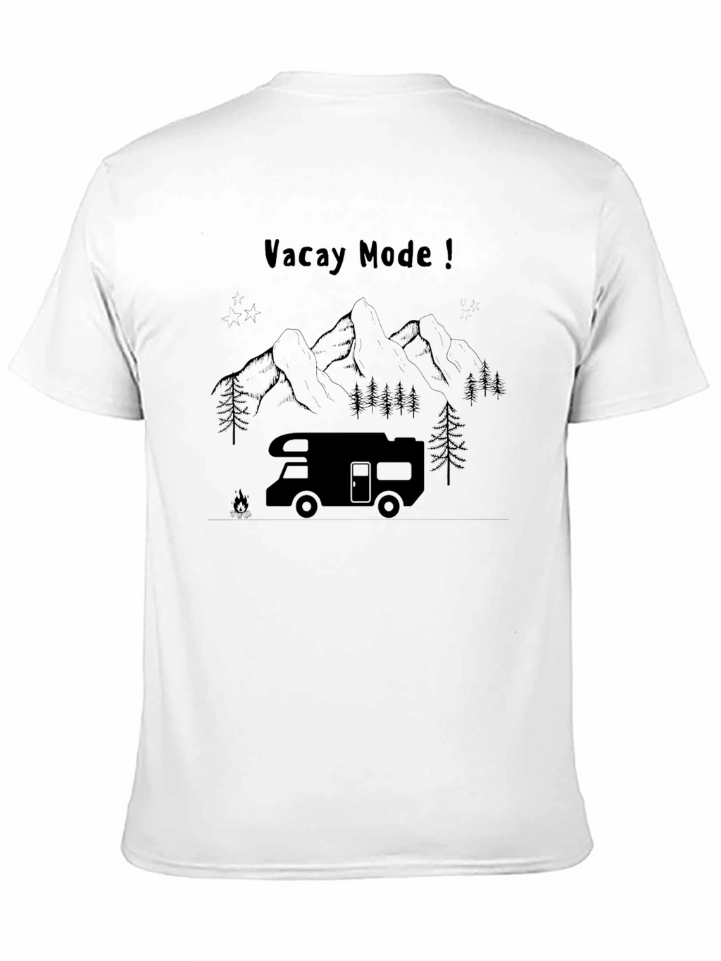 Vacay Mode Camping RV T-Shirt