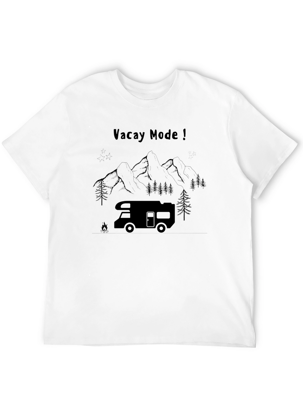 Vacay Mode Camping RV T-Shirt
