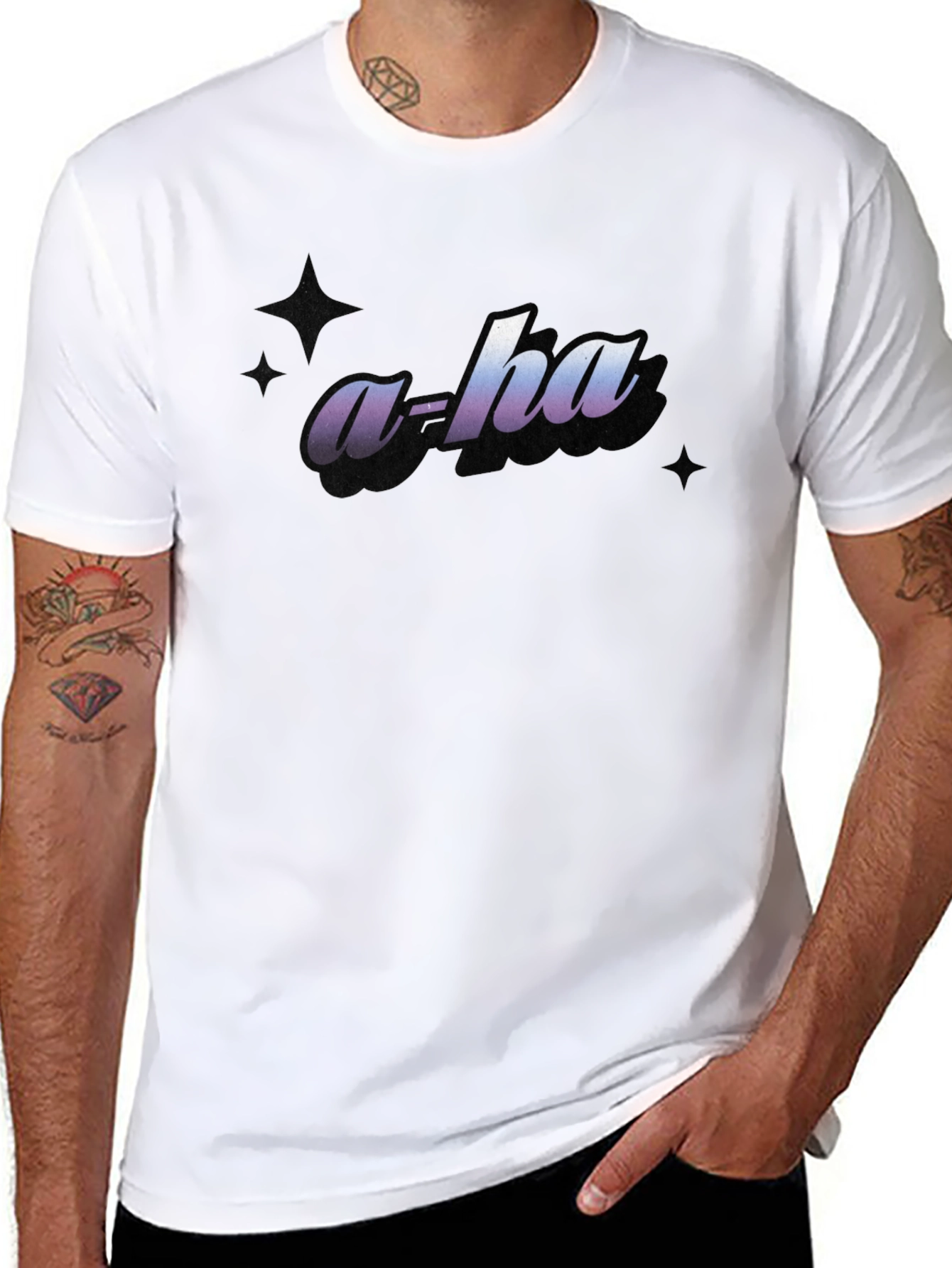 a-ha Graphic T-Shirt - Retro Band Tee