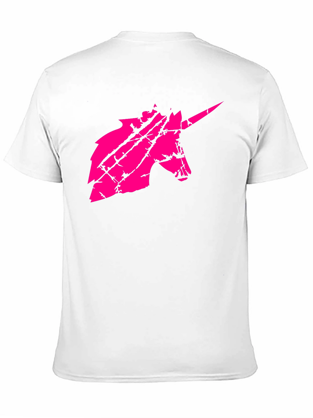 Unicorn Graphic Mens Black T-Shirt