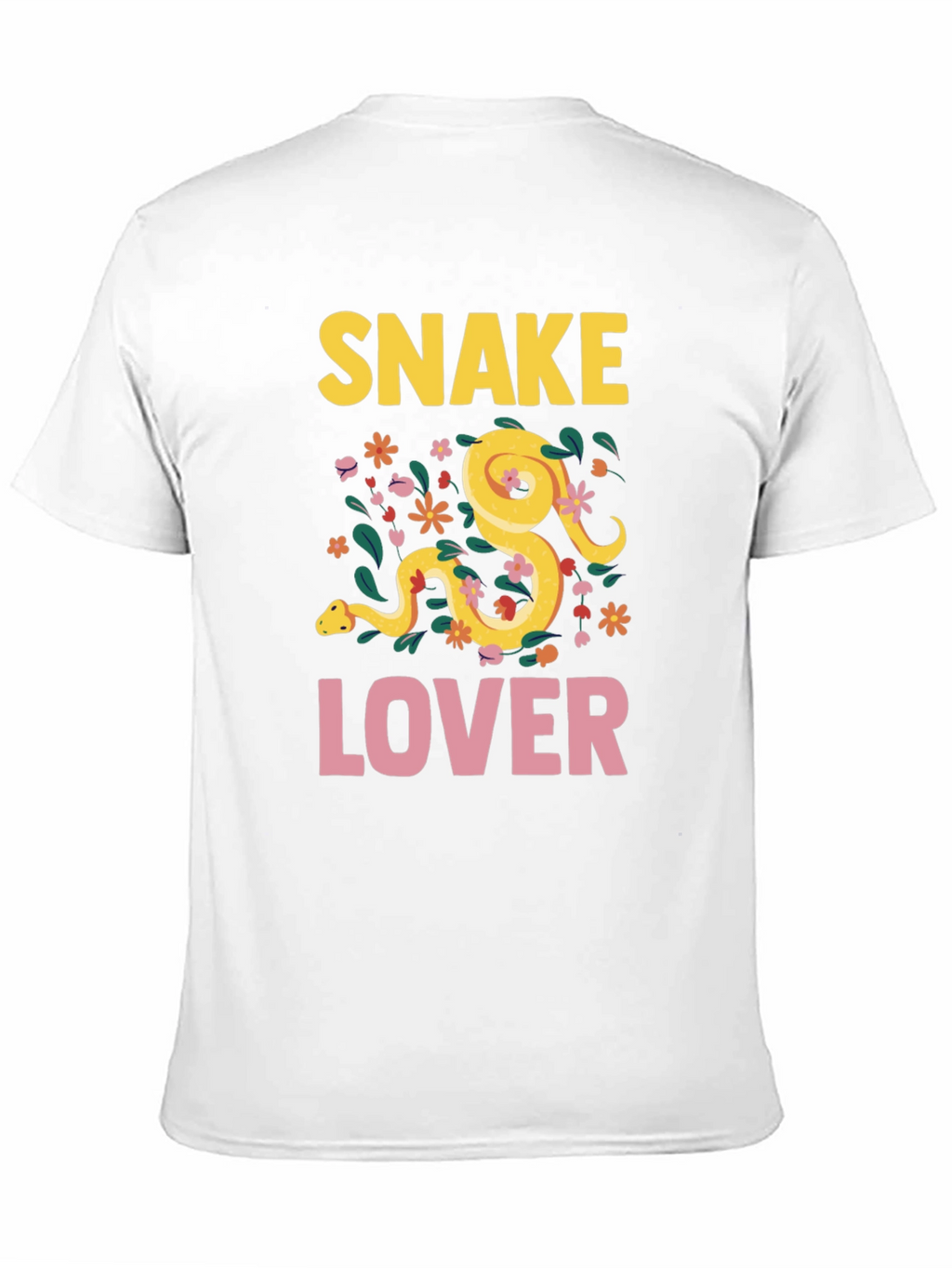 Snake Lover Graphic T-Shirt - Novelty Tee