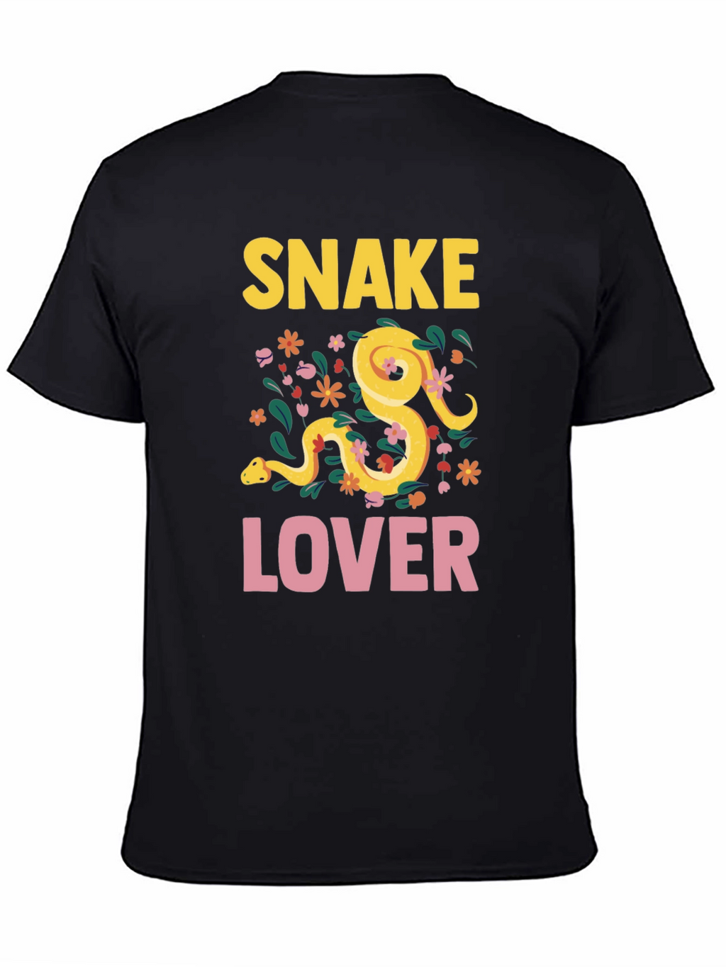 Snake Lover Graphic T-Shirt - Novelty Tee