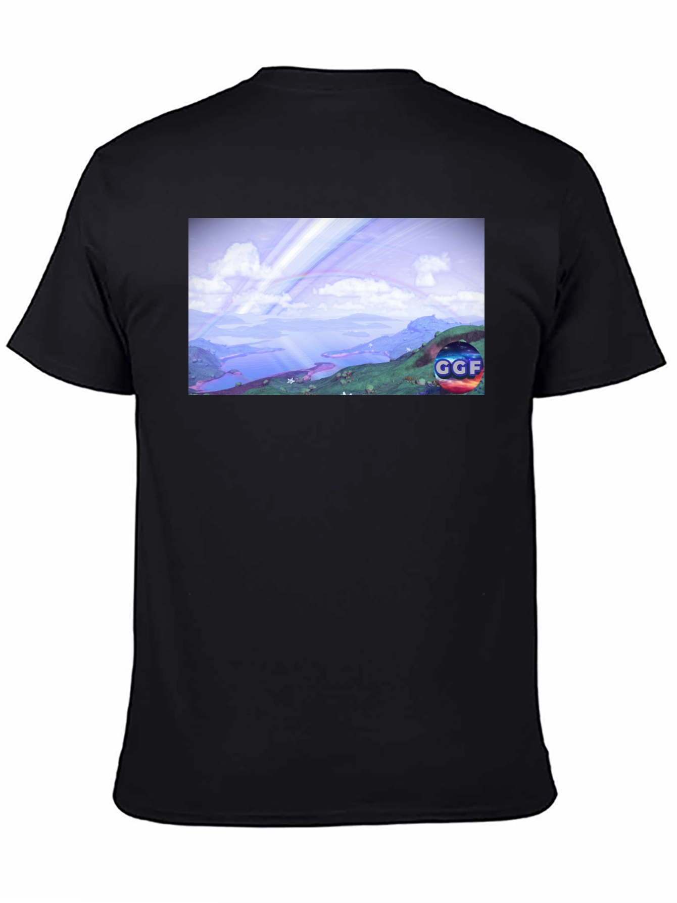 GGF Graphic Black T-Shirt - Comfortable Style