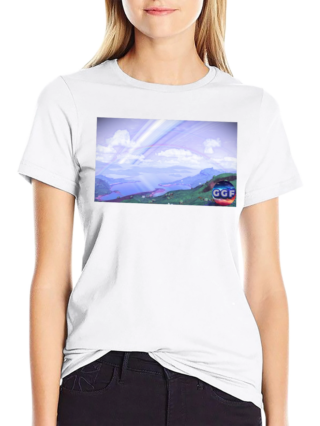 GGF Graphic Black T-Shirt - Comfortable Style