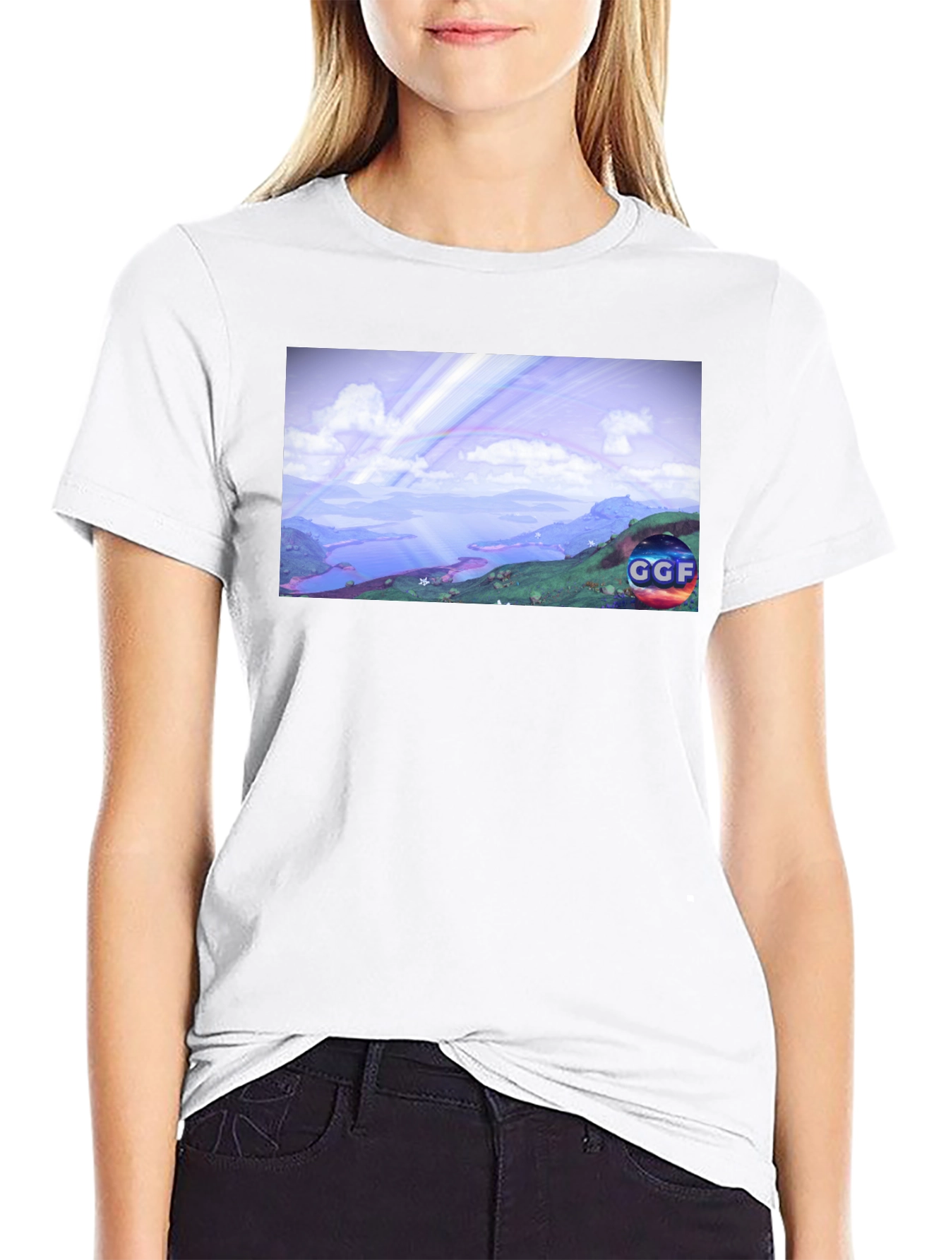 GGF Graphic Black T-Shirt - Comfortable Style
