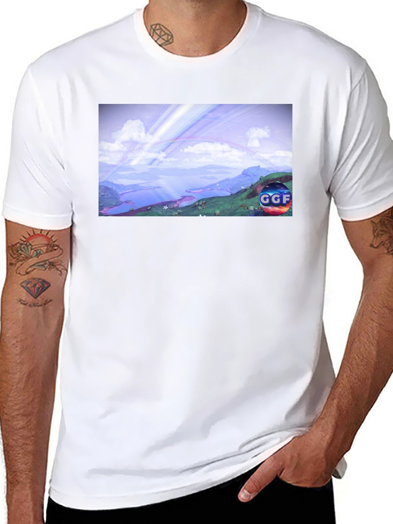 GGF Graphic Black T-Shirt - Comfortable Style