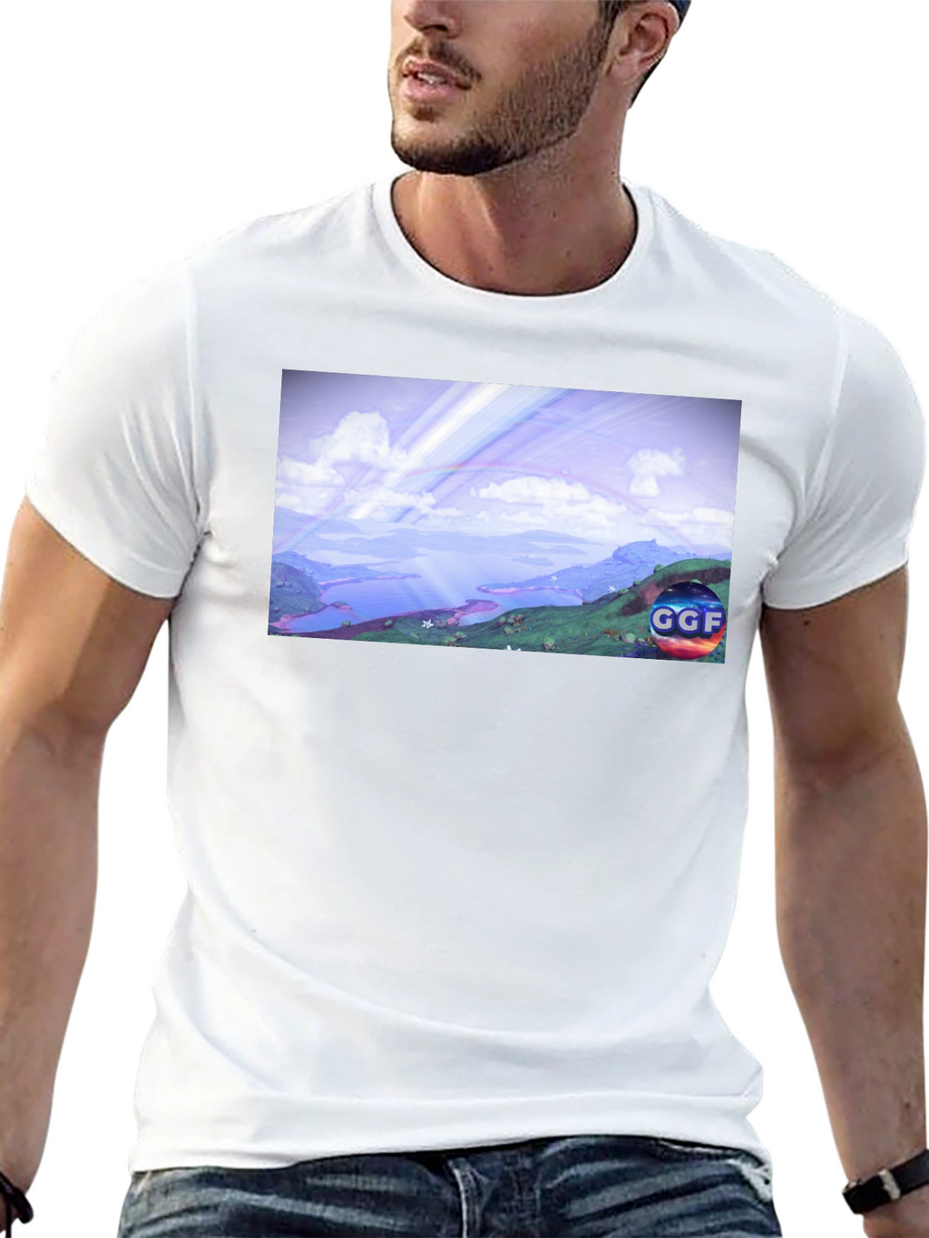GGF Graphic Black T-Shirt - Comfortable Style