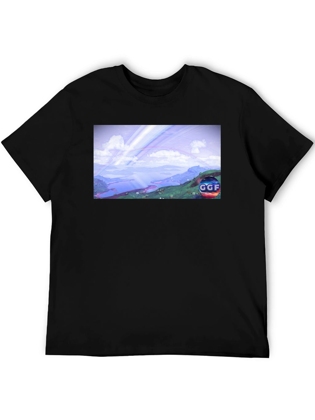 GGF Graphic Black T-Shirt - Comfortable Style