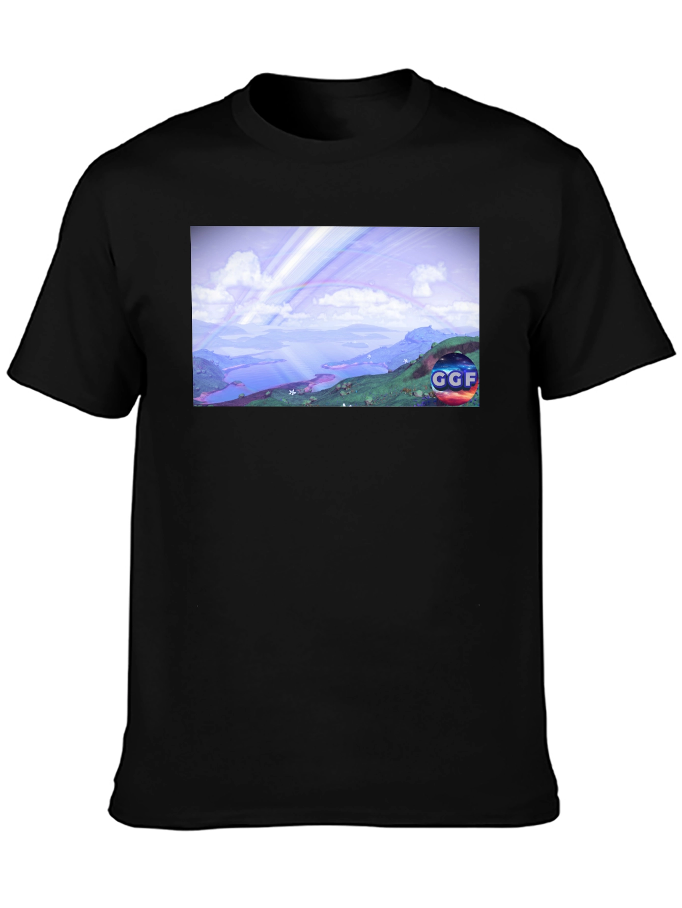 GGF Graphic Black T-Shirt - Comfortable Style