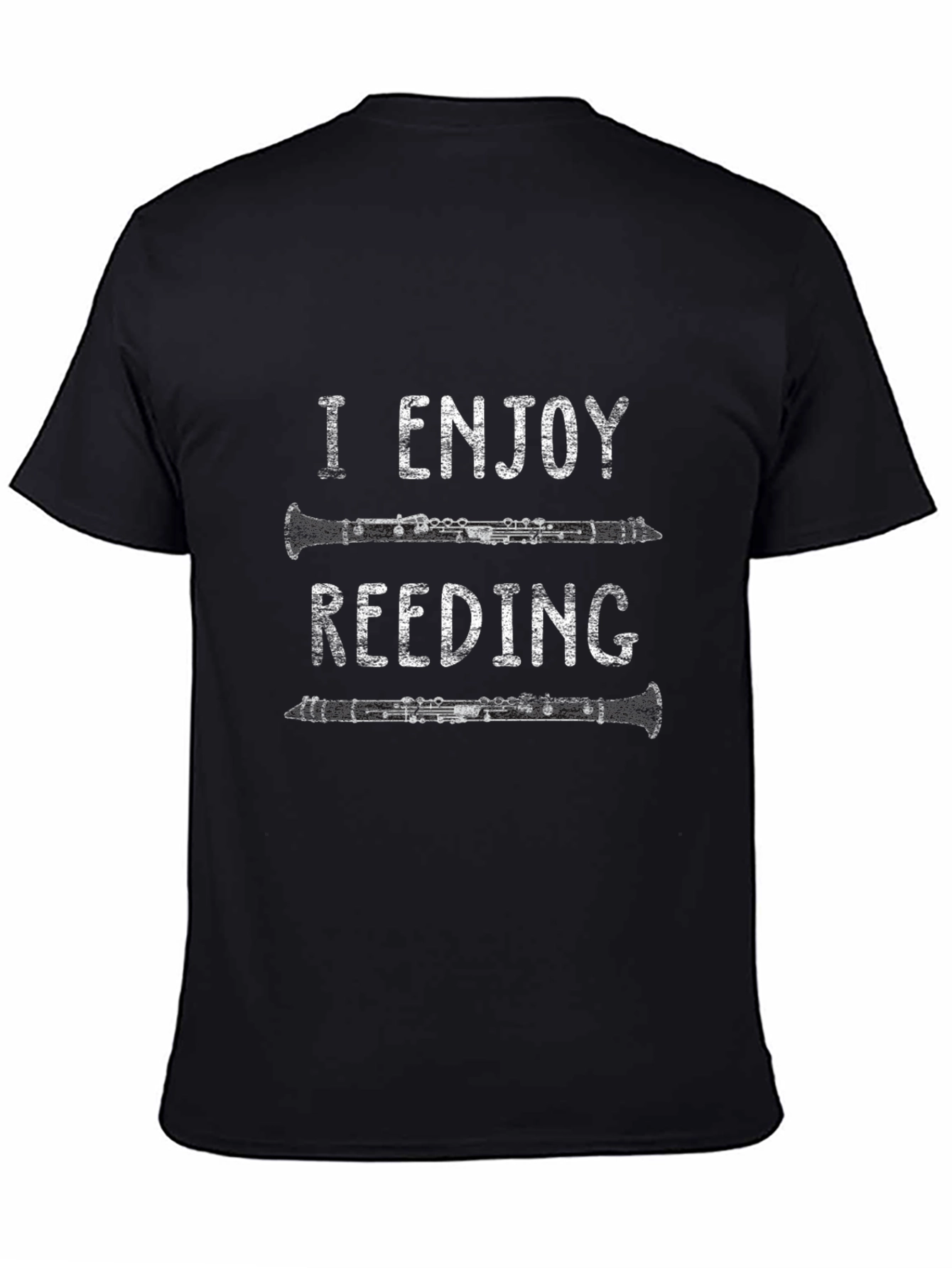 I Enjoy Reeding Clarinet T-Shirt Music Lover Tee