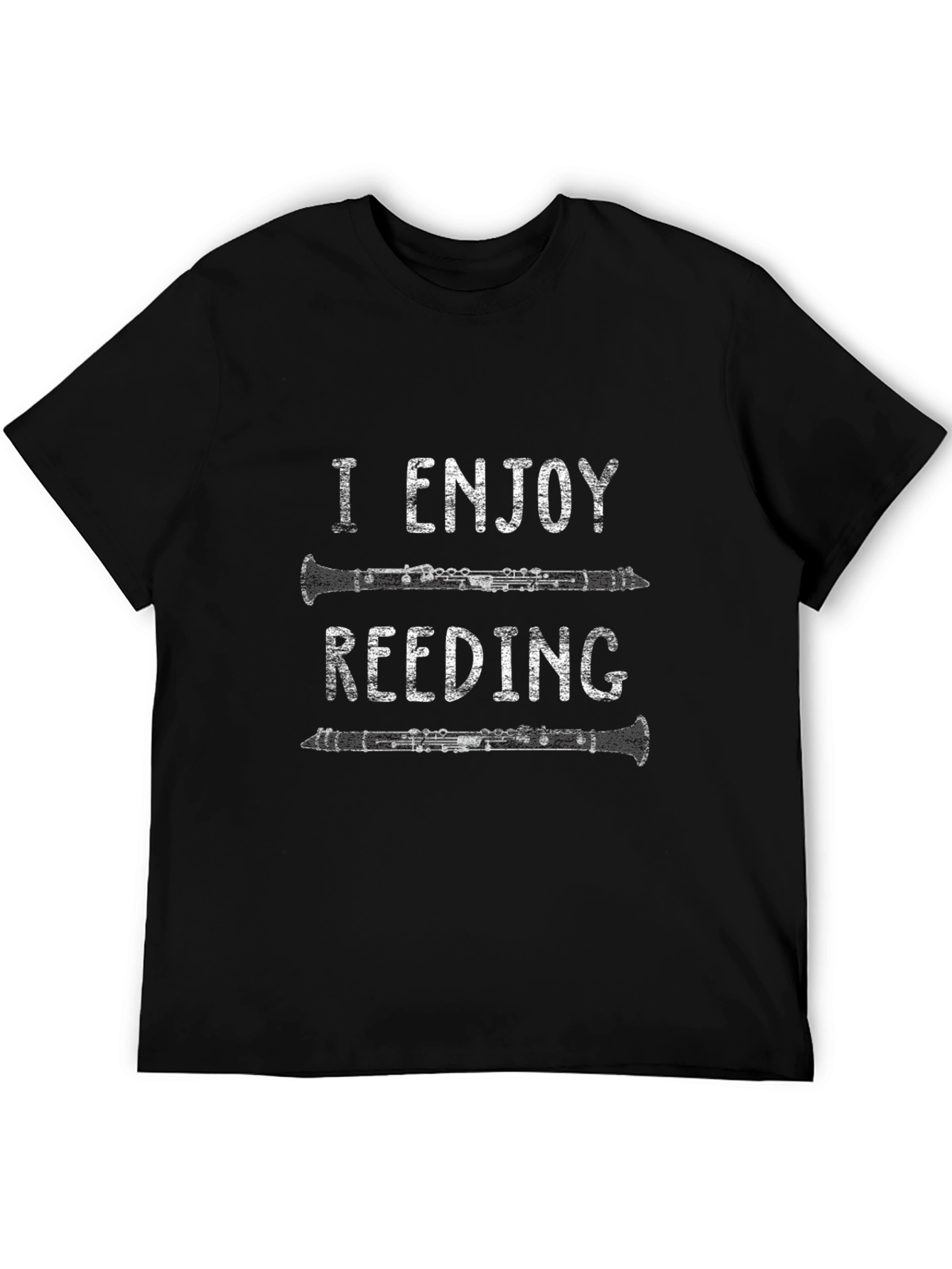 I Enjoy Reeding Clarinet T-Shirt Music Lover Tee