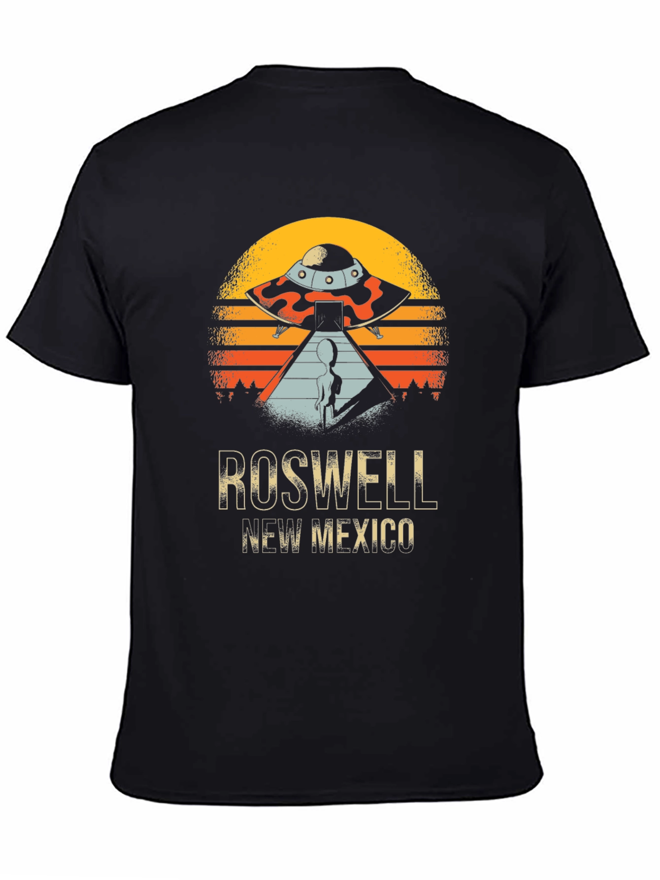 Roswell New Mexico Alien UFO Graphic Tee