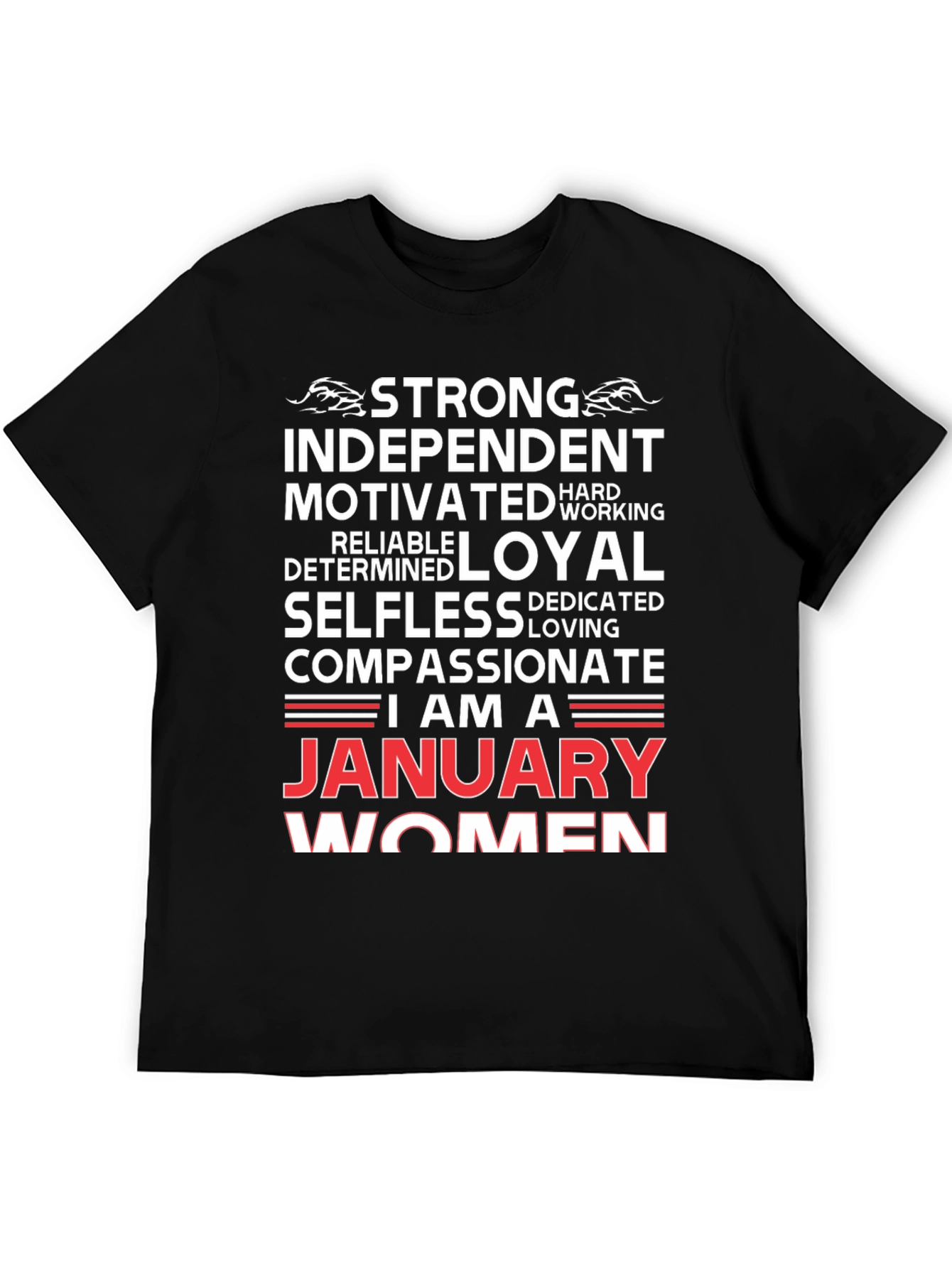 January Women T-Shirt - Strong Independent