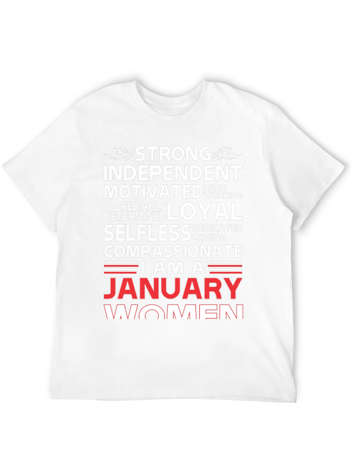 January Women T-Shirt - Strong Independent