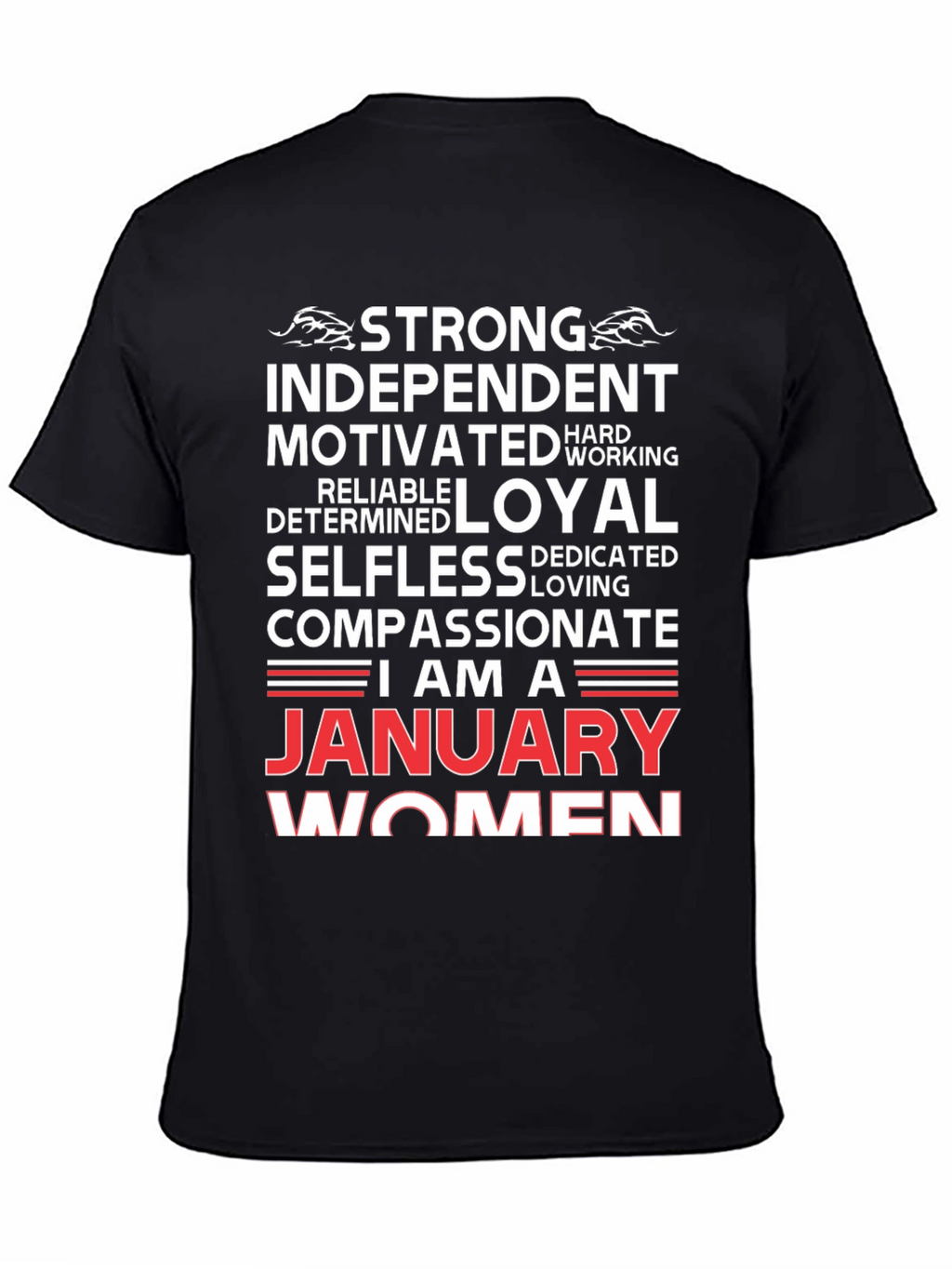 January Women T-Shirt - Strong Independent