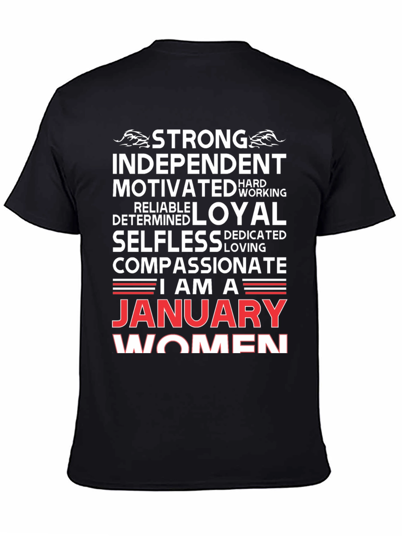 January Women T-Shirt - Strong Independent