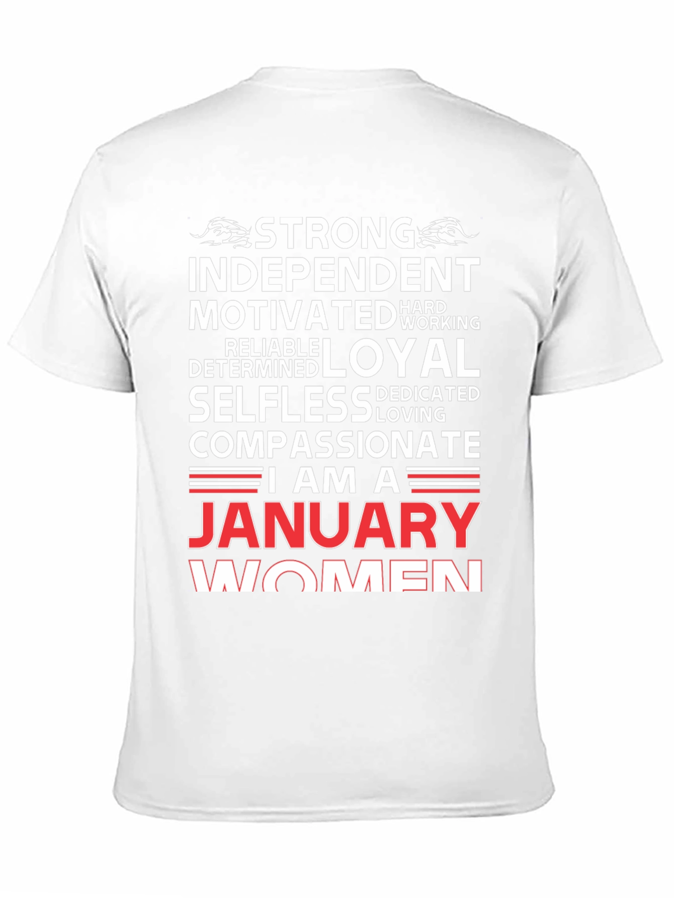 January Women T-Shirt - Strong Independent