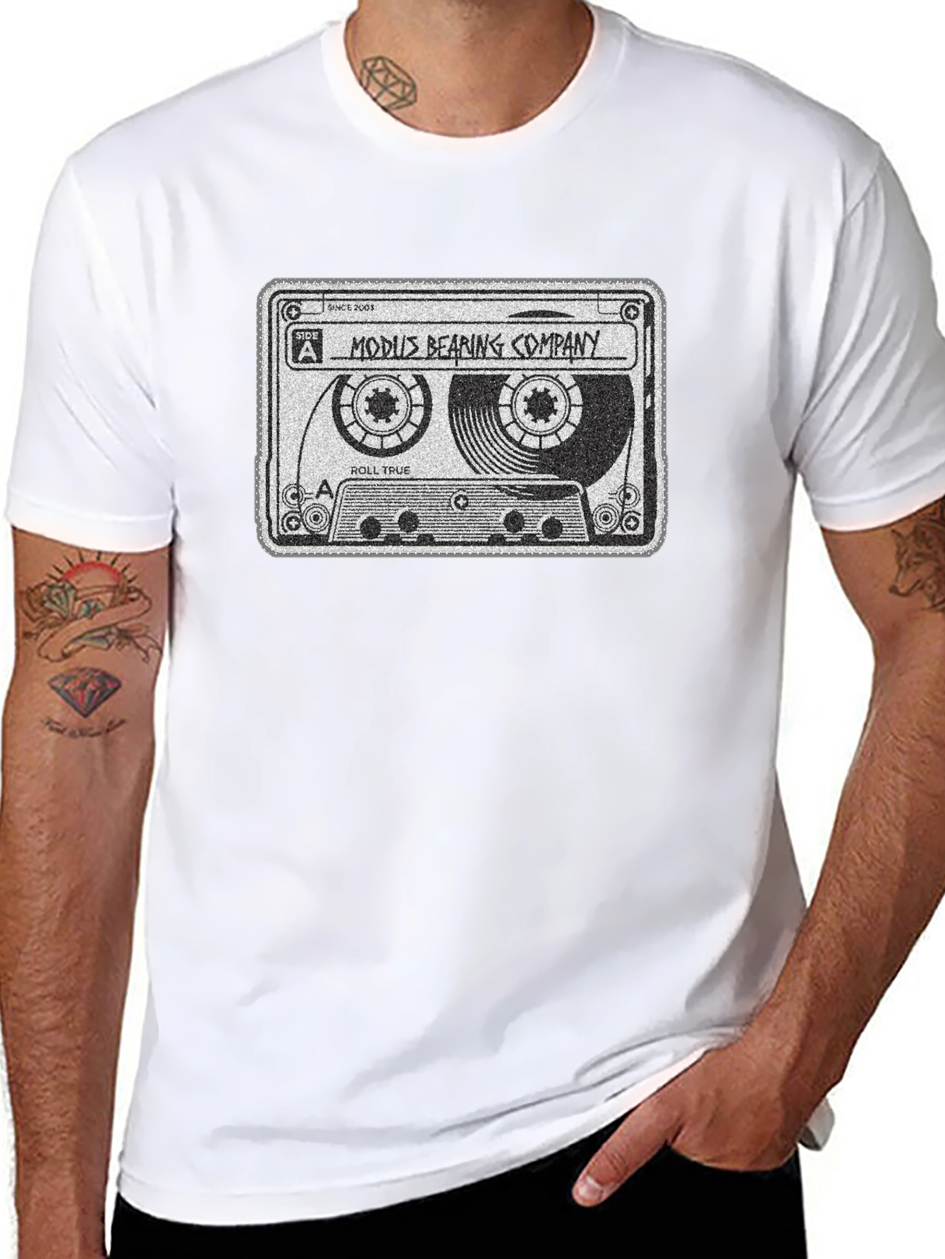 Modus Bearing Company Cassette Tape Graphic T-Shirt