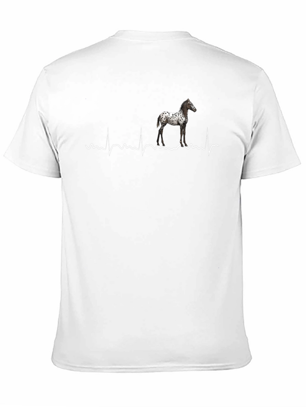 Horse Heartbeat T-Shirt - Stylish Graphic Tee