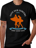 Save Our Surfers Graphic T-Shirt - Surf Sand Save