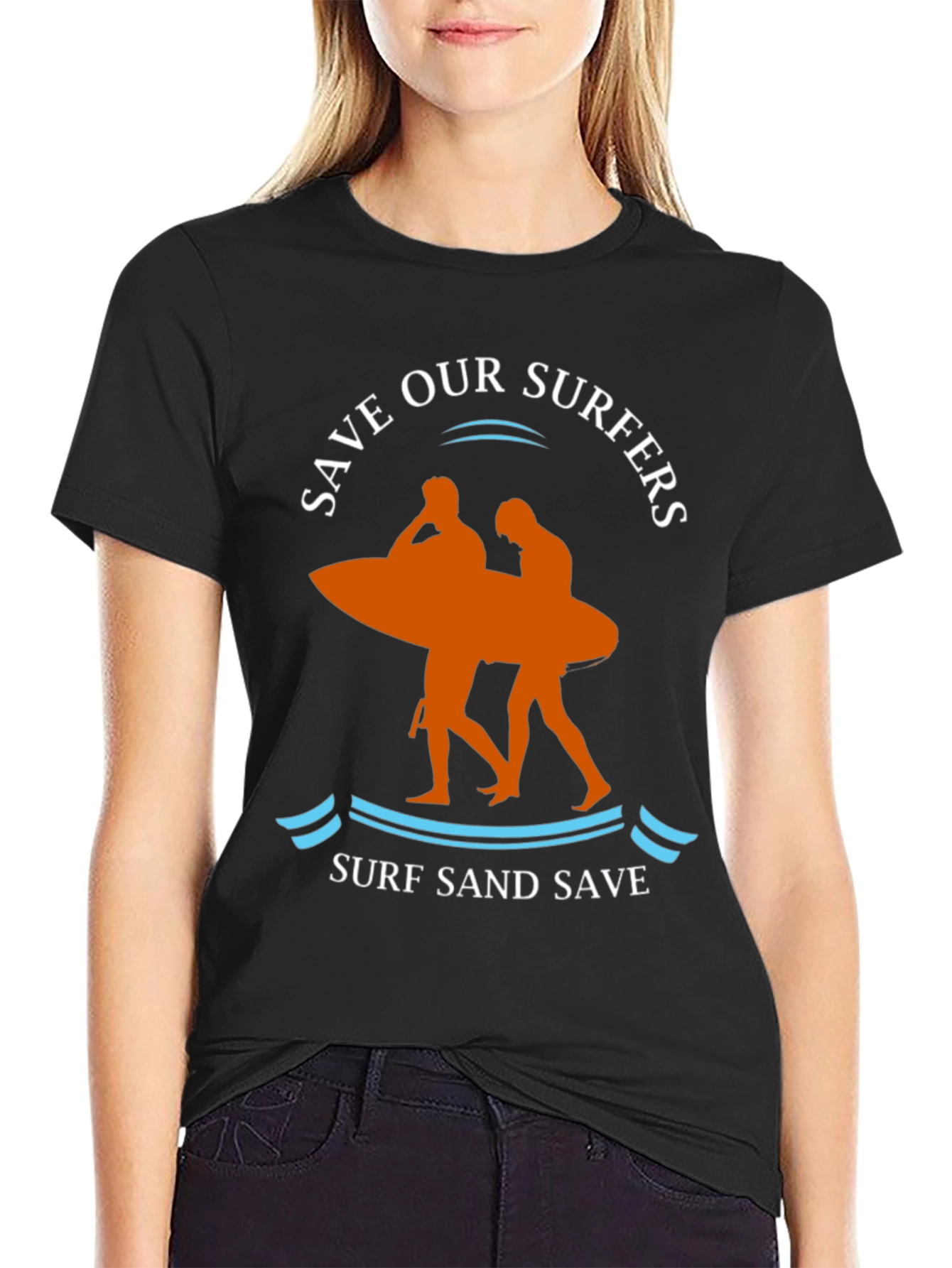 Save Our Surfers Graphic T-Shirt - Surf Sand Save