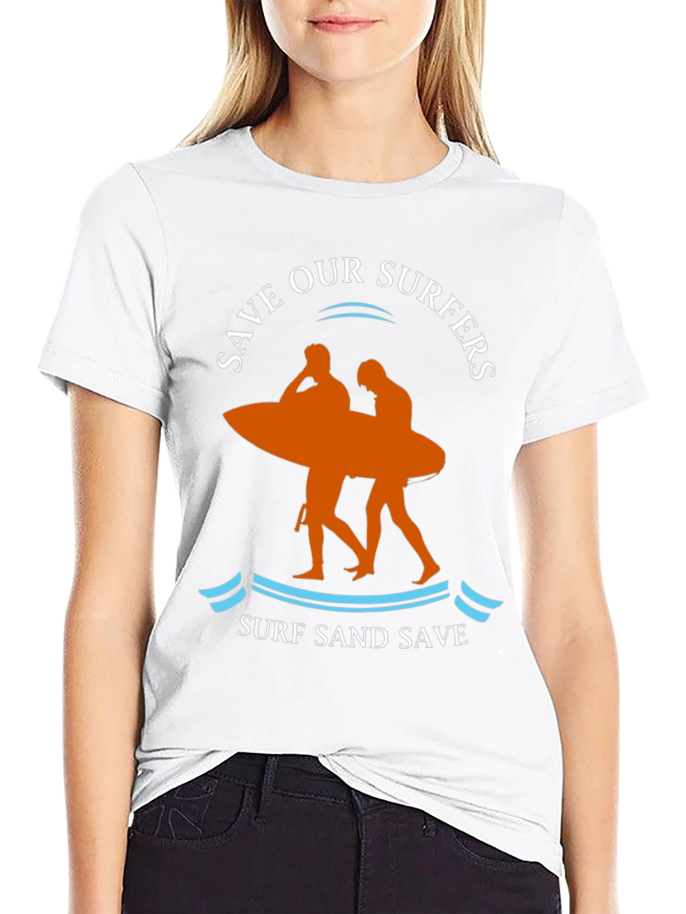 Save Our Surfers Graphic T-Shirt - Surf Sand Save