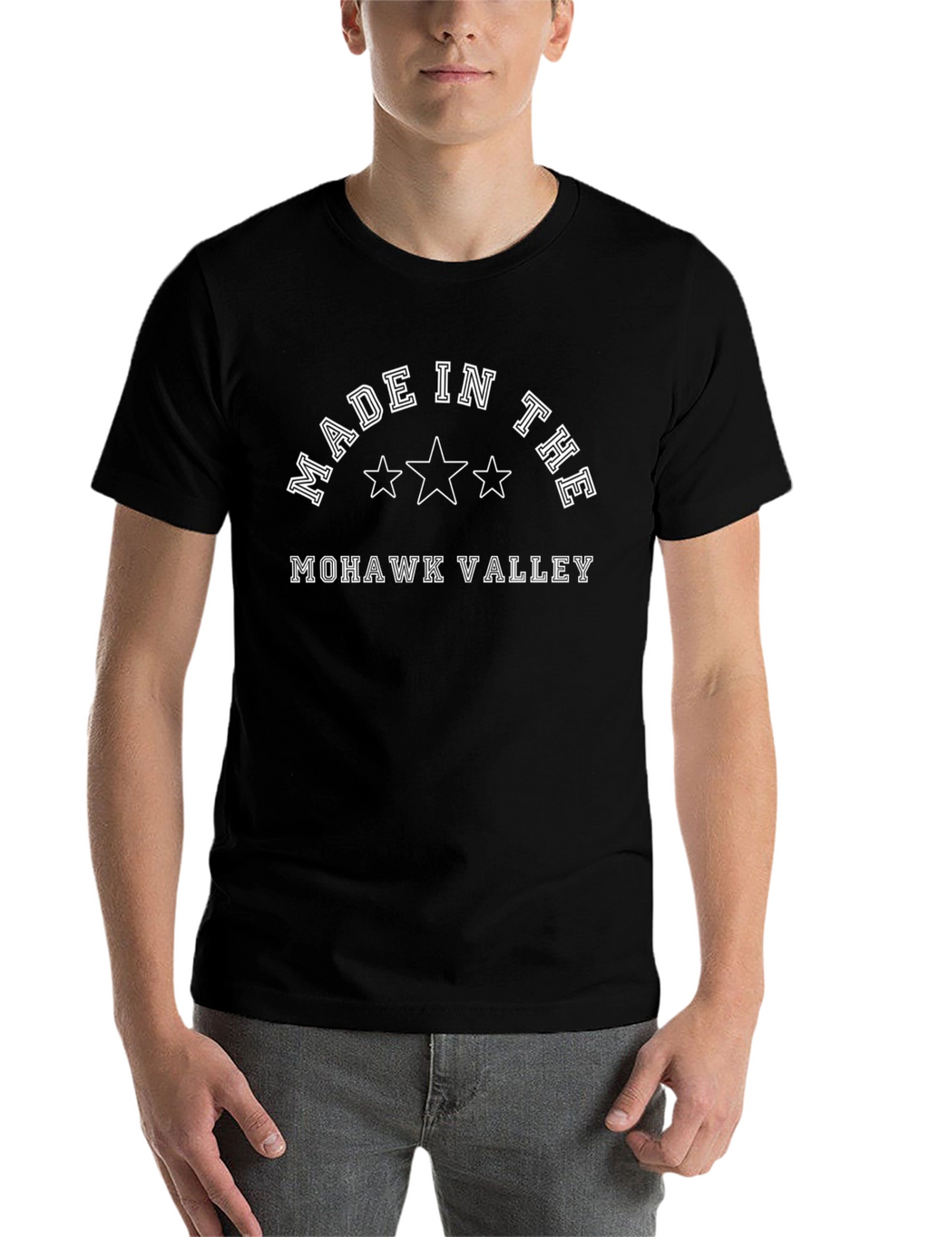 Mohawk Valley Black Graphic T-Shirt