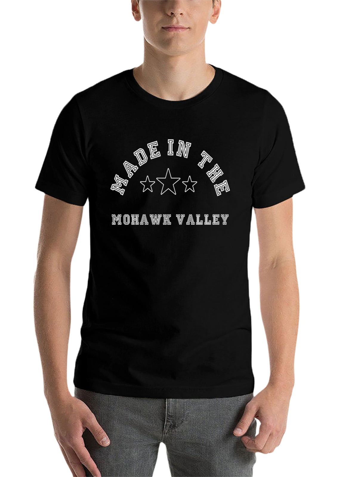 Mohawk Valley Black Graphic T-Shirt