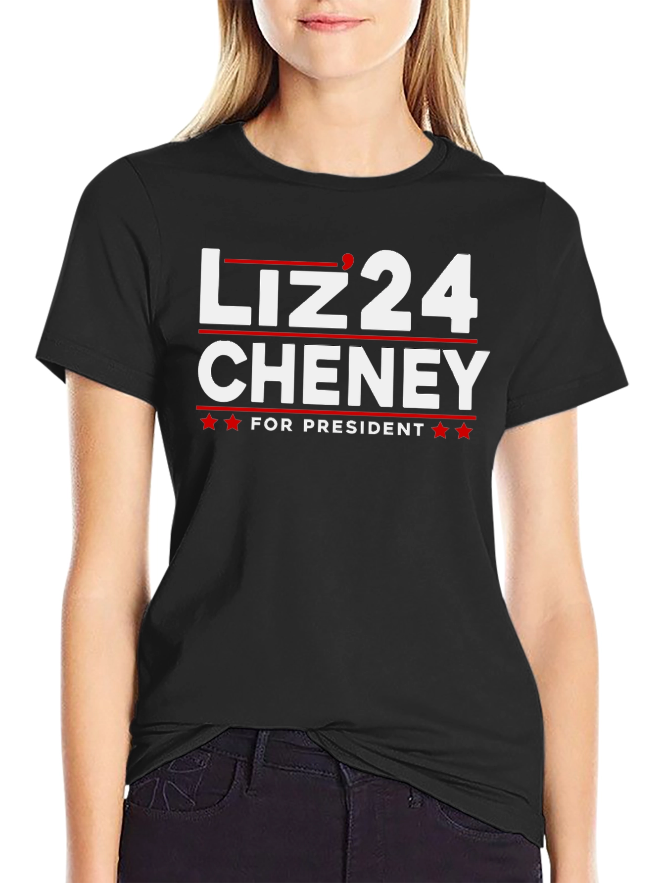 Liz Cheney 24 For President Graphic Tee