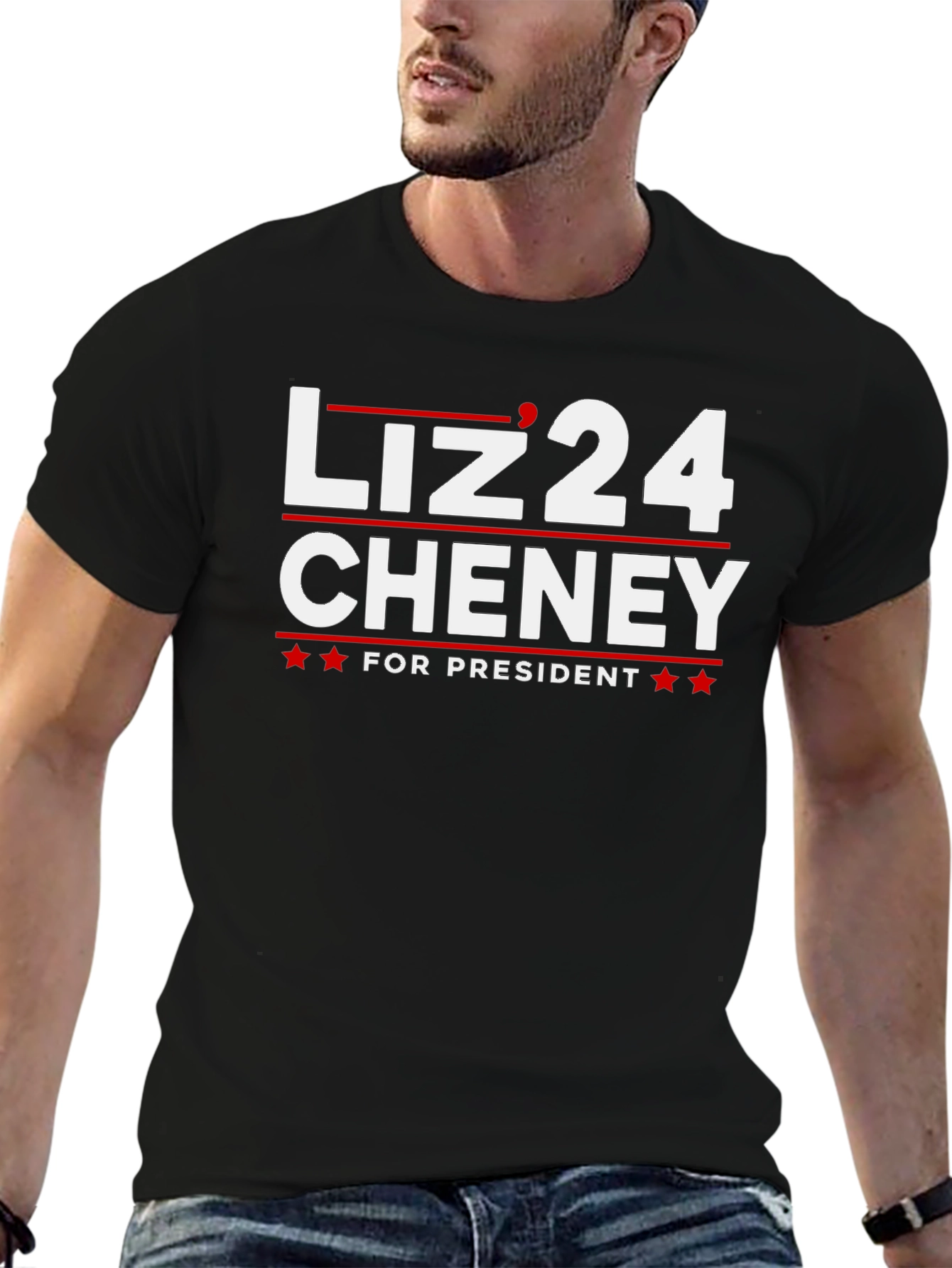 Liz Cheney 24 For President Graphic Tee
