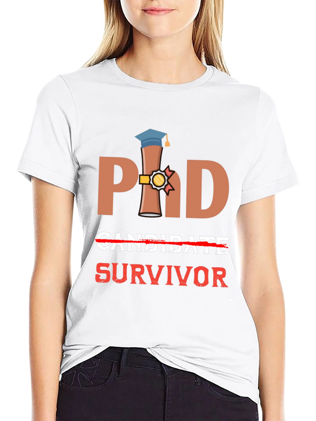 PhD Survivor T-Shirt - Graduation Gift
