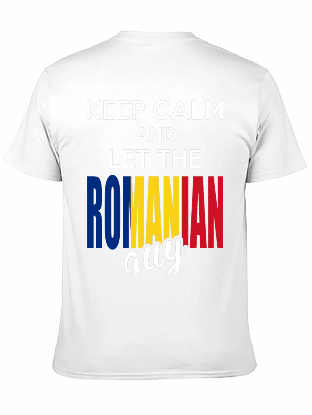 Keep Calm Romanian Guy T-Shirt