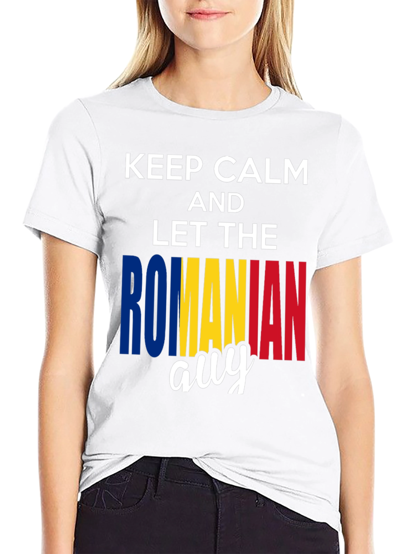 Keep Calm Romanian Guy T-Shirt