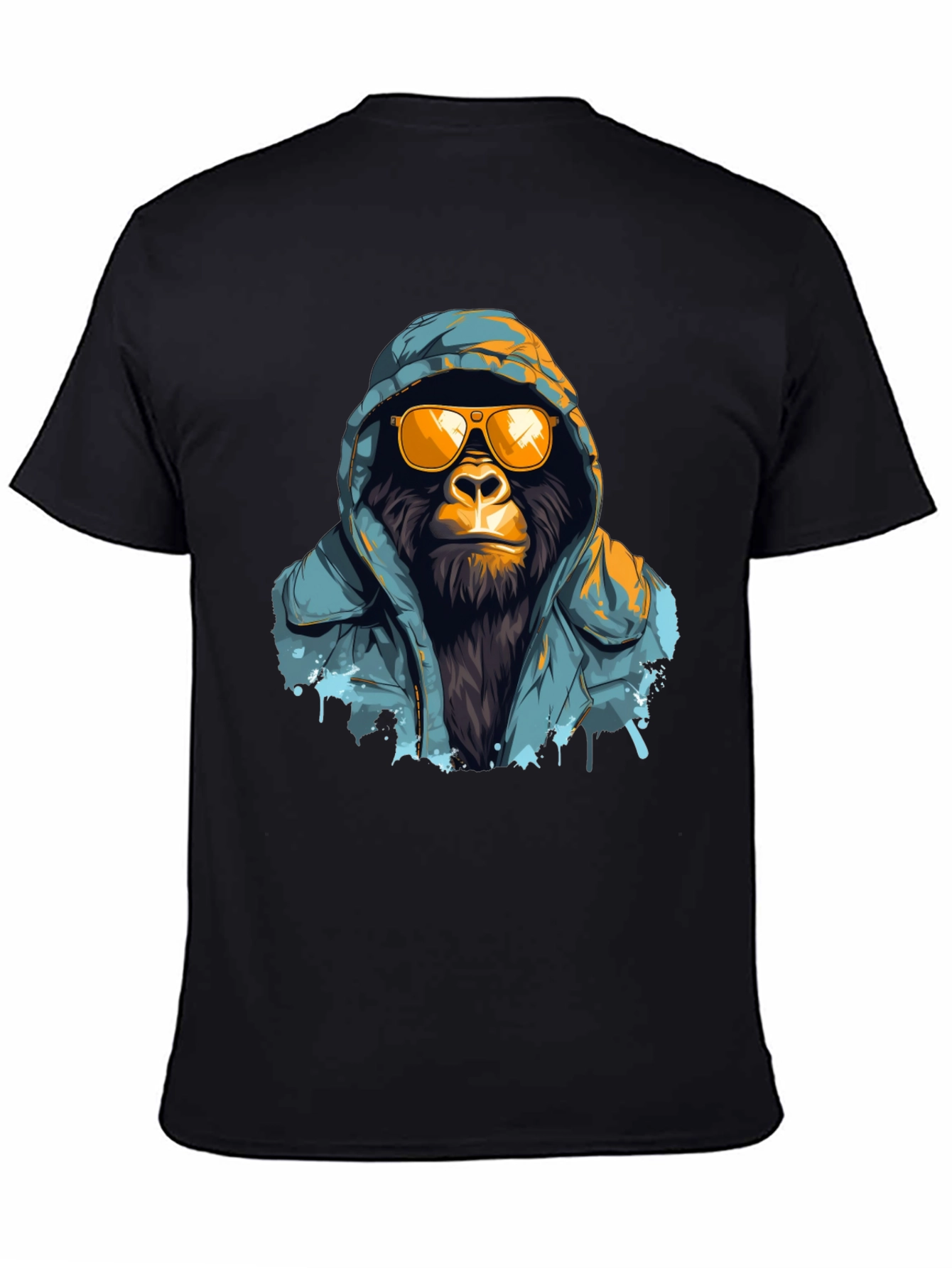 Cool Gorilla Hoodie T-Shirt - Streetwear Style