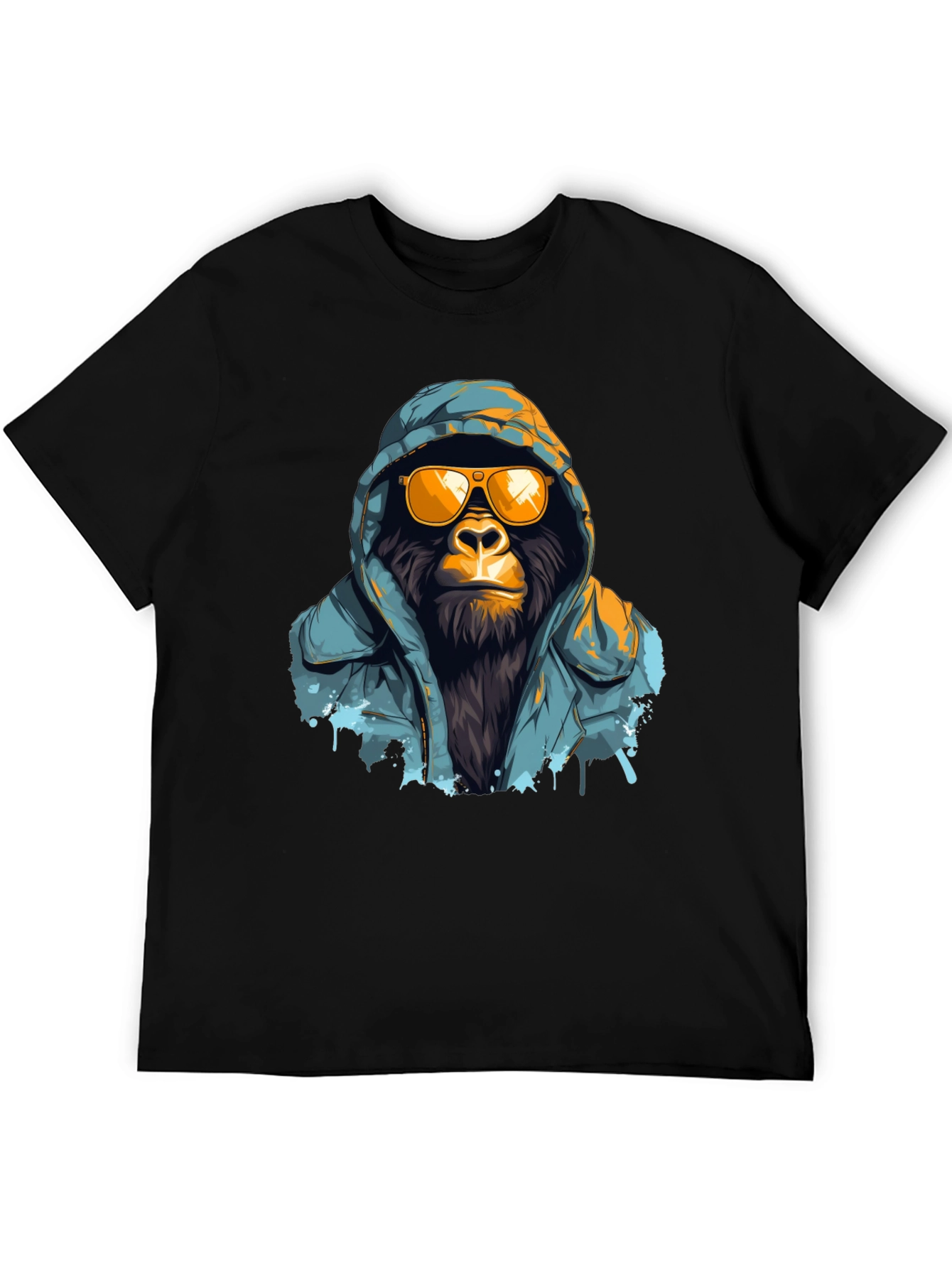 Cool Gorilla Hoodie T-Shirt - Streetwear Style