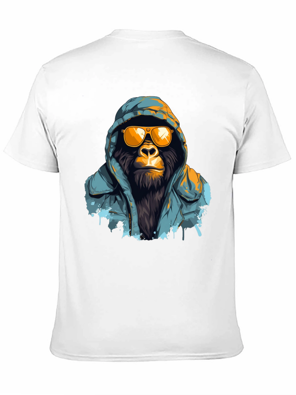 Cool Gorilla Hoodie T-Shirt - Streetwear Style