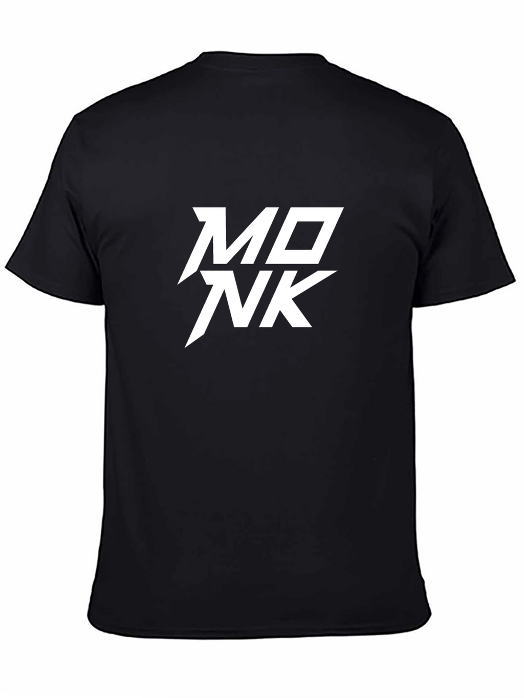 MONK Graphic Tee - Stylish Black T-Shirt