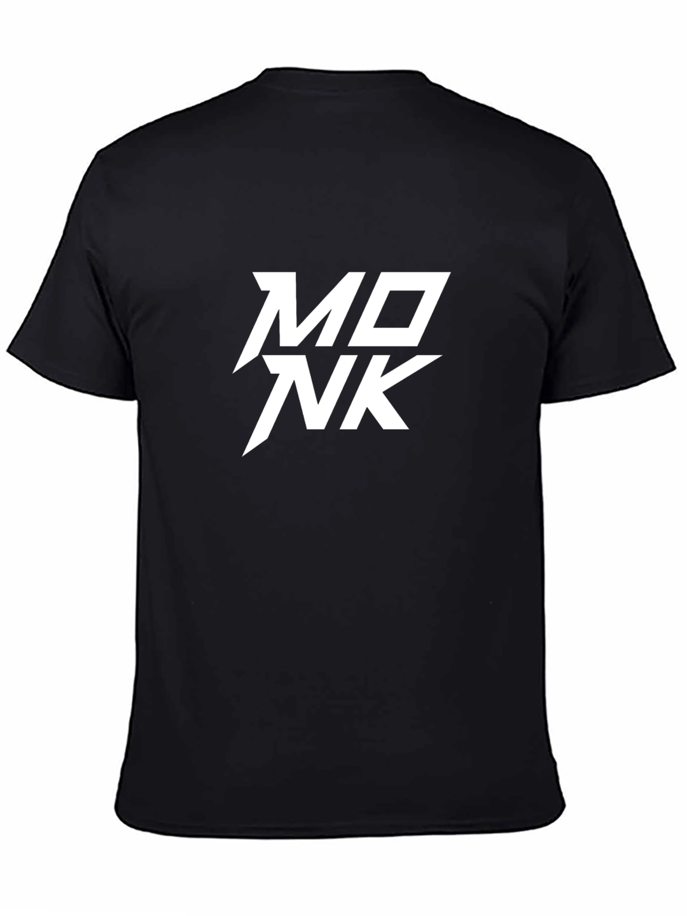 MONK Graphic Tee - Stylish Black T-Shirt