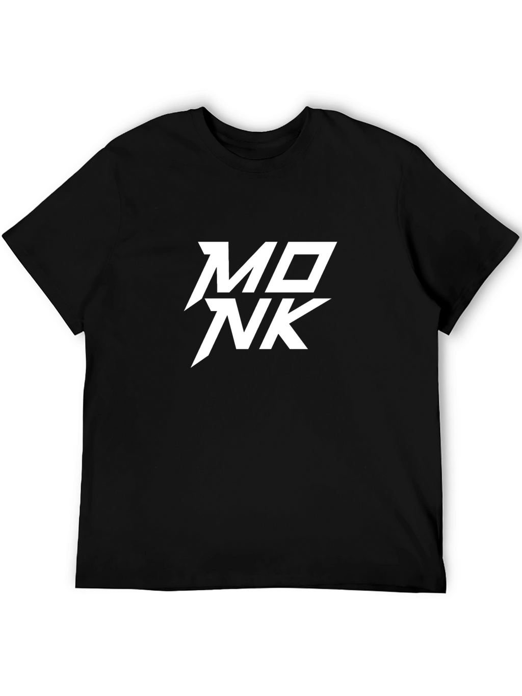 MONK Graphic Tee - Stylish Black T-Shirt